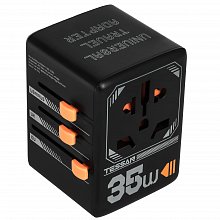Сетевой фильтр Tessan TS-WTA02 Black