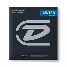 Dunlop DBN45130 Nickel Wound комплект струн, 5 струн, калибр 45-130