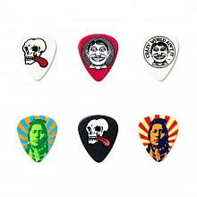 Dunlop JVHPT02H John Van Hamersveld Indian набор медиаторов, жесткие 3
