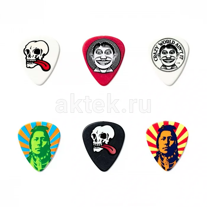 Dunlop JVHPT02H John Van Hamersveld Indian набор медиаторов, жесткие 3