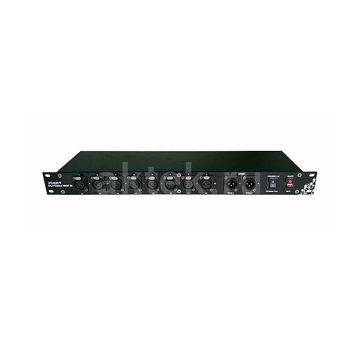 STAGE4 Split Toggle Front RE рэковый DMX-сплиттер, восемь выходов