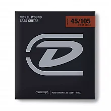Dunlop DBN45105S Nickel Wound комплект струн, калибр 45-105
