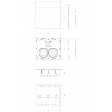 M&K Sound IW150A White пассивная встраиваемая АС 2×5,25дюйма/25–400Вт 3