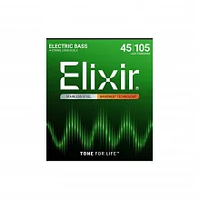 Elixir 14677 NanoWeb струны для бас-гитары, 45-105