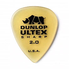 Dunlop 433P200 Ultex Sharp 6Pack медиаторы, 2 мм, 6 шт