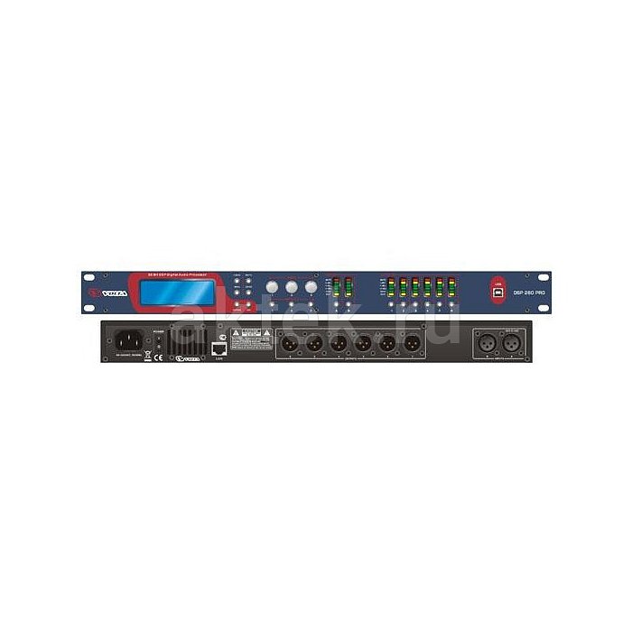 VOLTA DSP 260 PRO процессор обработки сигнала, 2 входа/6 выходов 2