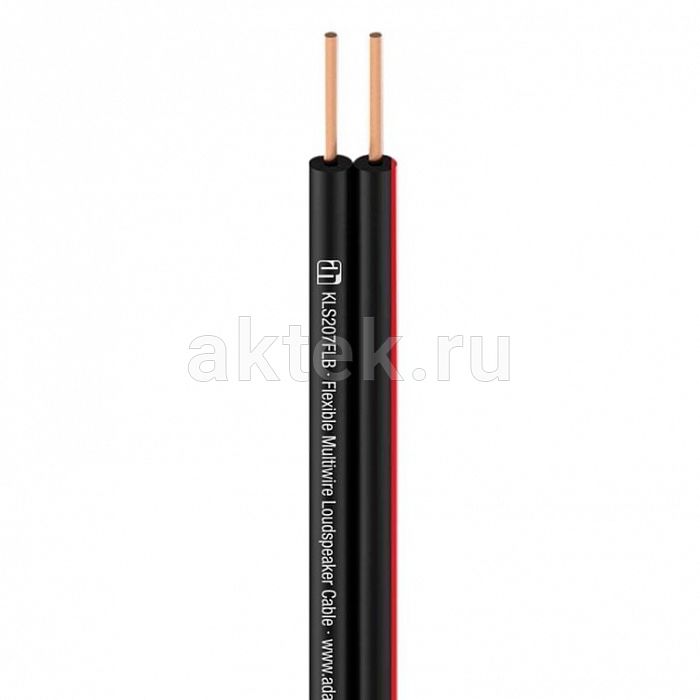 Adam Hall KLS 207 FLB Black спикерный кабель 2×0,75мм²