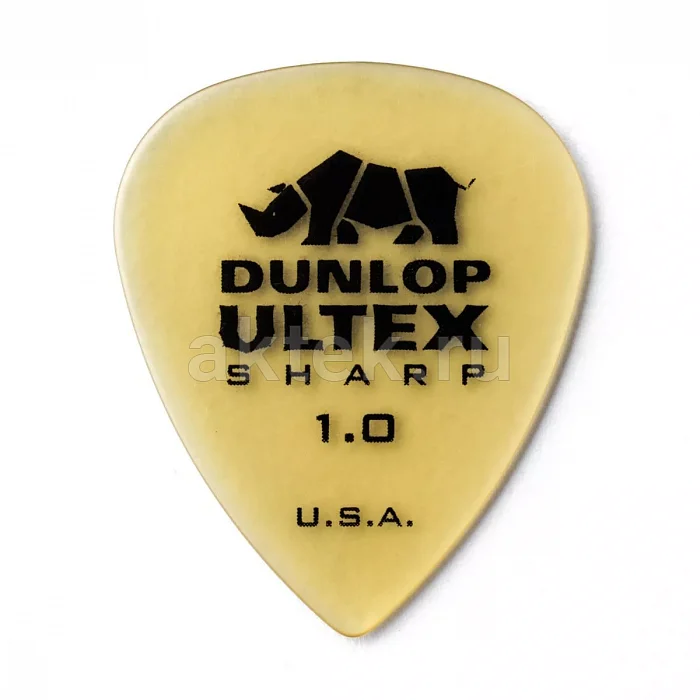 Dunlop 433R100 Ultex Sharp 72Pack медиаторы, 1 мм, 72 шт