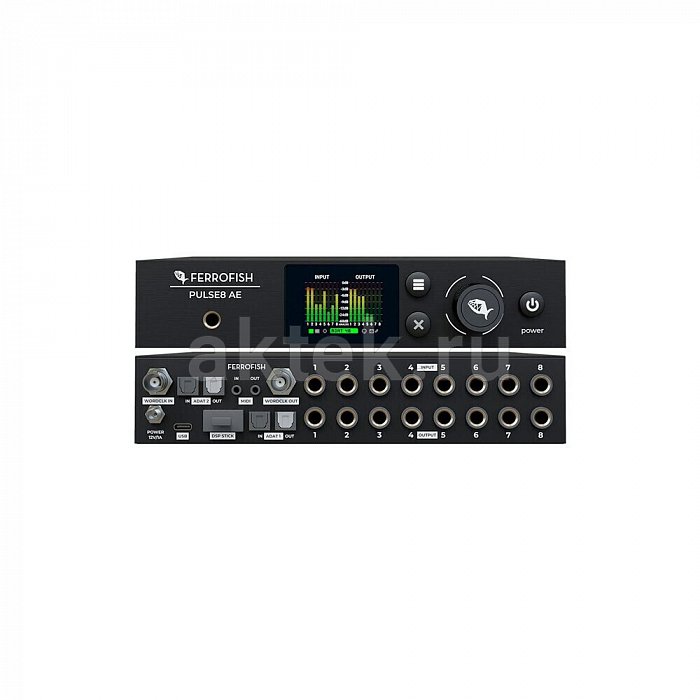 AD/DA-конвертер Ferrofish Pulse8 AE 8x8 ADAT/AES 3