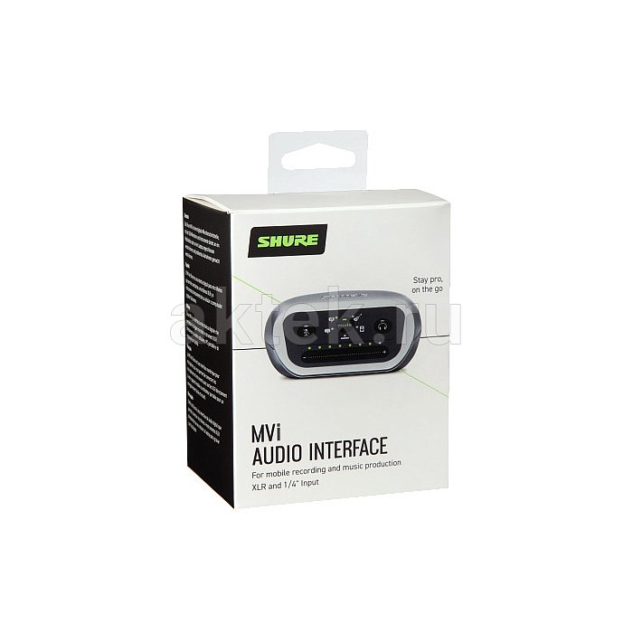 Портативный аудио интерфейс SHURE MOTIV MVI-DIG 4