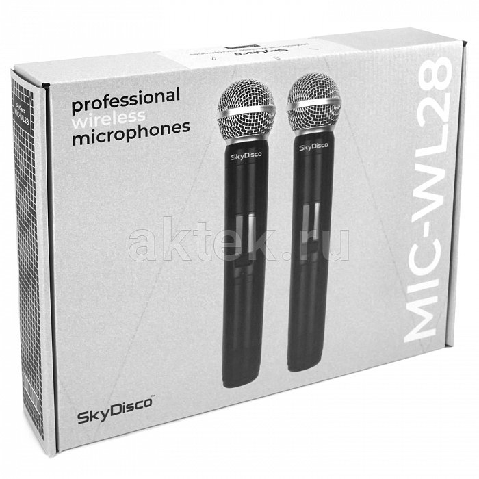 Беспроводные микрофоны для караоке SkyDisco MIC-WL28 16