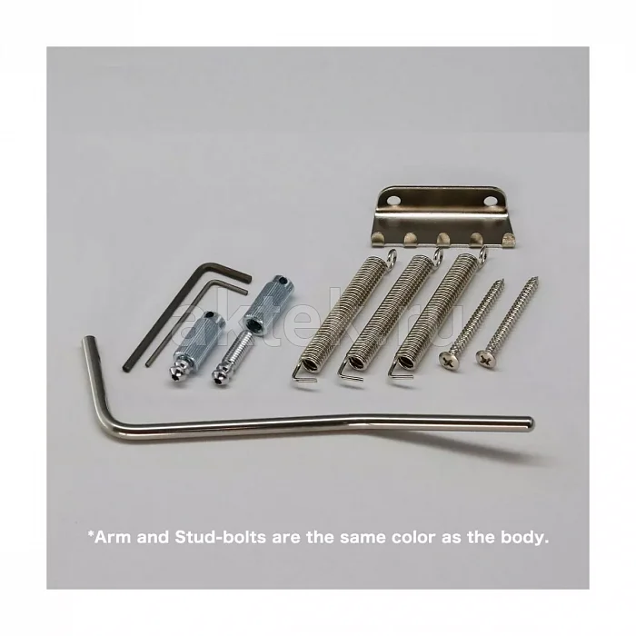 Gotoh 510T-FE1-CK тремоло Strat, 2 винта, Snap-In, чёрный хром 3