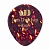 Dunlop 485P05HV Celluloid Shell Teardrop Heavy медиаторы, целлулоид, 12 шт