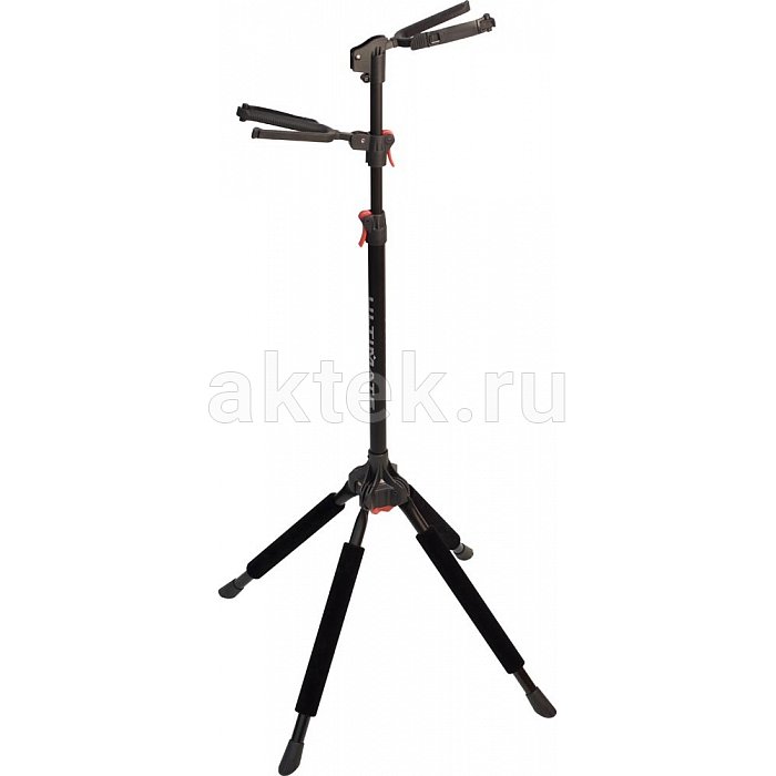 Ultimate Support GS-102 стойка гитарная двойная, чёрный