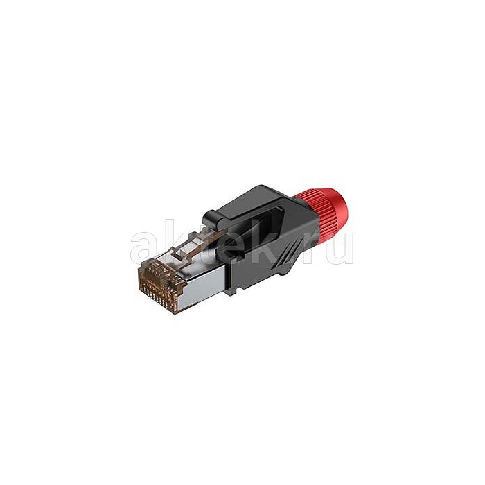 ROXTONE RJ45C5E-PH-RD разъём RJ45, красный 2