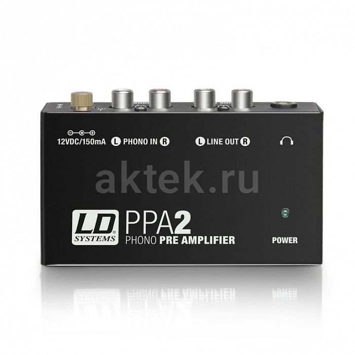 LD Systems PPA 2 стереопредусилитель с разъёмами RCA