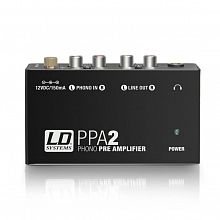 LD Systems PPA 2 стереопредусилитель с разъёмами RCA
