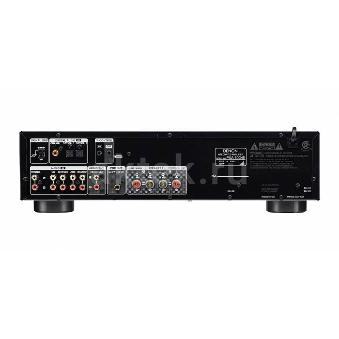 DENON PMA-600NE Black интегральный стереоусилитель 2