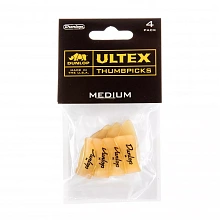 Dunlop 9072P Ultex Gold 4Pack медиатор-коготь, средние, 4 шт