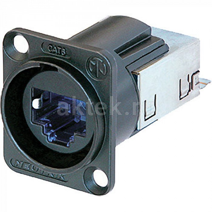 Neutrik NE8FDY-C6-B панельный разъем RJ45, для CAT6, чёрный