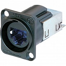 Neutrik NE8FDY-C6-B панельный разъем RJ45, для CAT6, чёрный