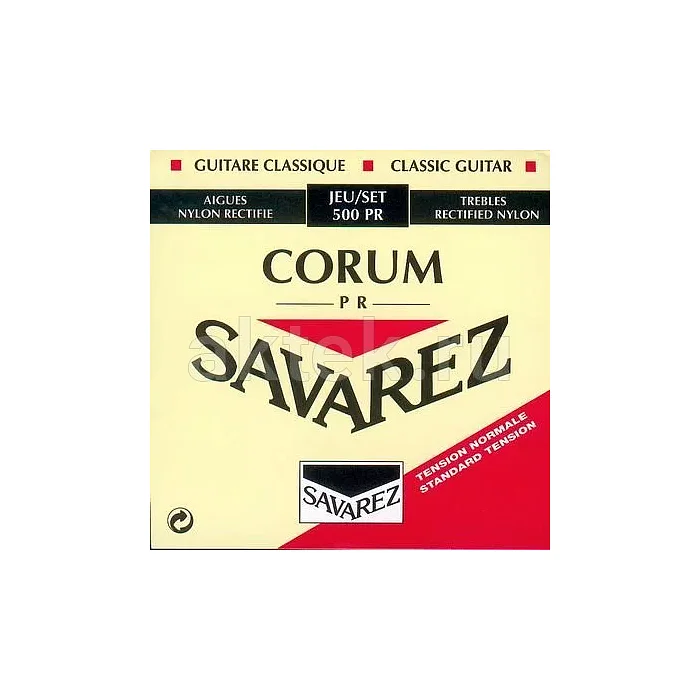 Savarez 500PR Corum Traditional Red standard комплект струн классической гитары