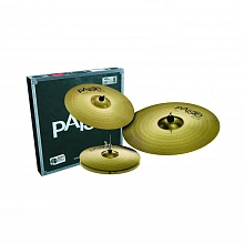 Paiste 101 Brass Universal Set Hi-Hat/Crash/Ride тарелки 14″/16″/20″ ударной установки