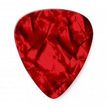 Dunlop 483P09TH Celluloid Red Pearloid Thin медиаторы, целлулоид, 12 шт 3