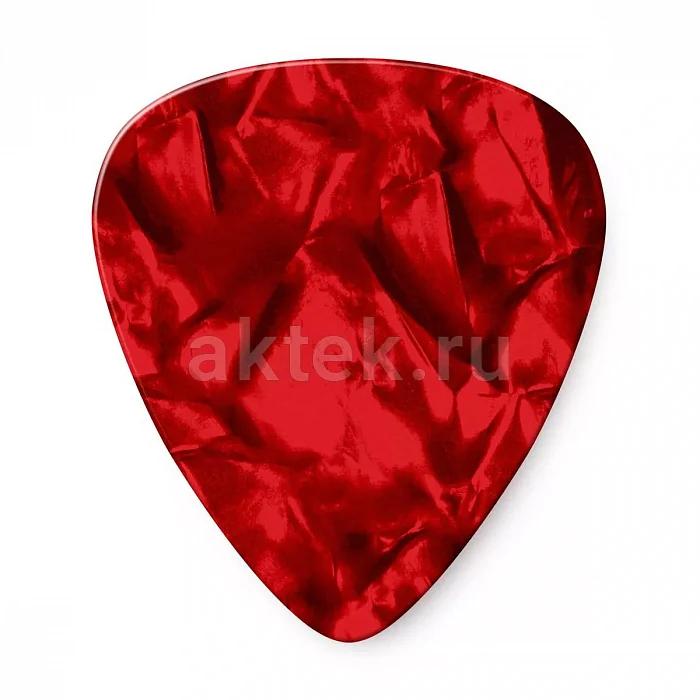 Dunlop 483P09TH Celluloid Red Pearloid Thin медиаторы, целлулоид, 12 шт 3