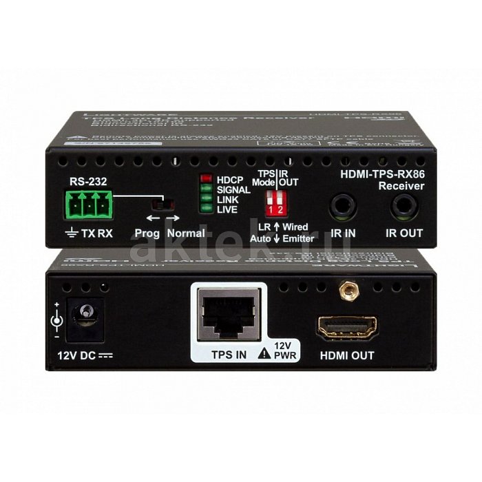 Lightware HDMI-TPS-RX86 приёмник, 4K, до 170 м, HDBaseT, профессиональная серия