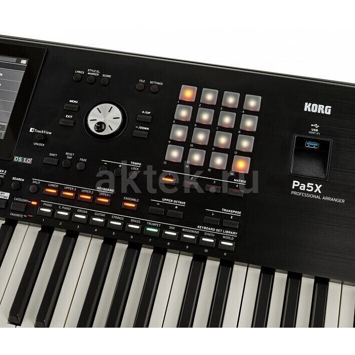 Цифровой синтезатор KORG PA5X 76 9