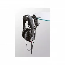 K&M 16090-000-55 настольный держатель для четырёх наушников, стальной, чёрный