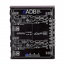 ART dADB 2 двухканальный активный директ-бокс, XLR, фантомное питание