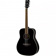 Yamaha FS820 BL акустическая гитара, корпус из красного дерева