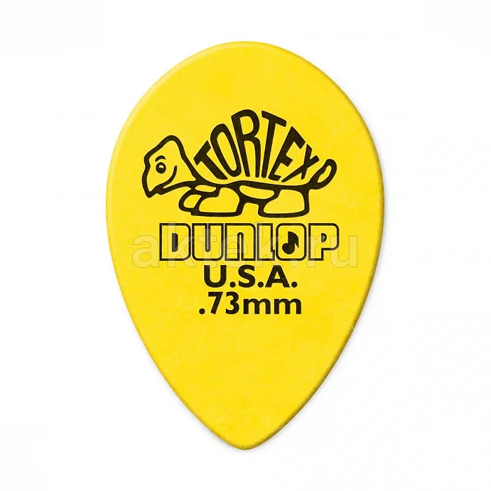 Dunlop 423R073 Tortex Small Teardrop 36Pack медиаторы, 0,73 мм