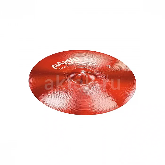 Paiste 20" 900 Color Sound красная райд-тарелка для ударной установки 2