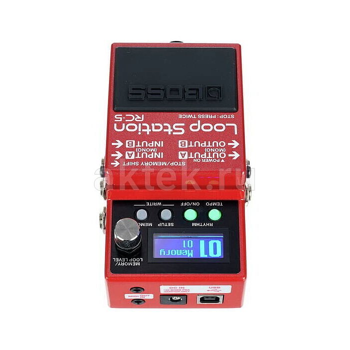 Гитарная педаль эффектов Boss RC-5 6