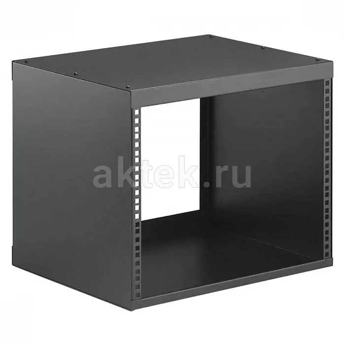 K&M 48240-012-55 настольный рэковый шкаф 12U, 19″, стальной, чёрный