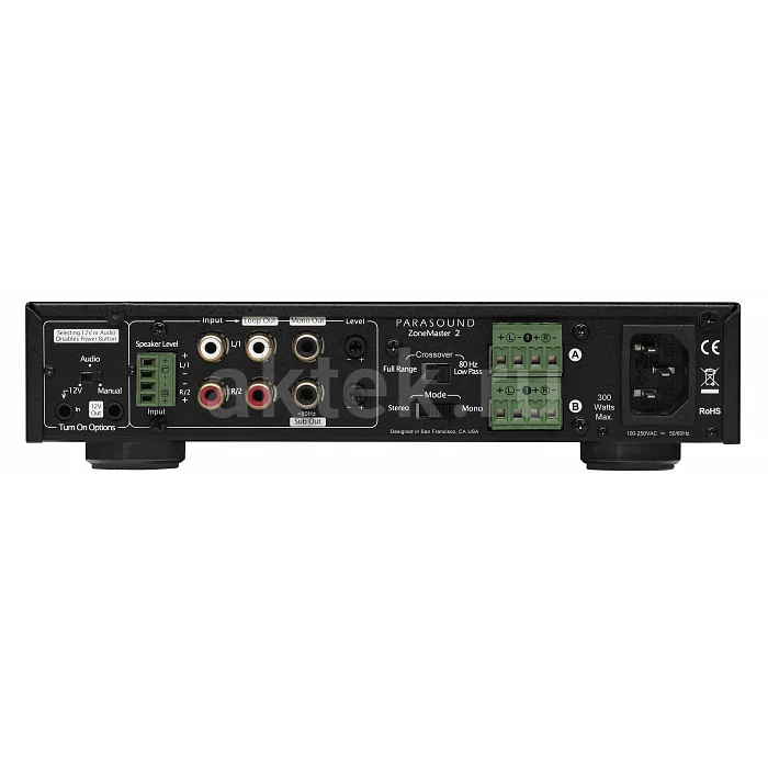 Усилитель мощности Parasound Zone Master 2 black 2