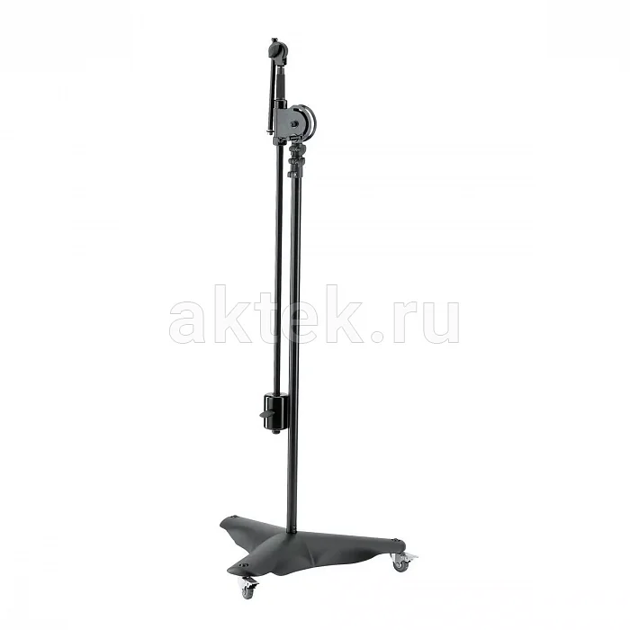 K&M 21430-500-55 оверхедная микрофонная стойка-журавль на колёсах, 1340–2210 мм 2