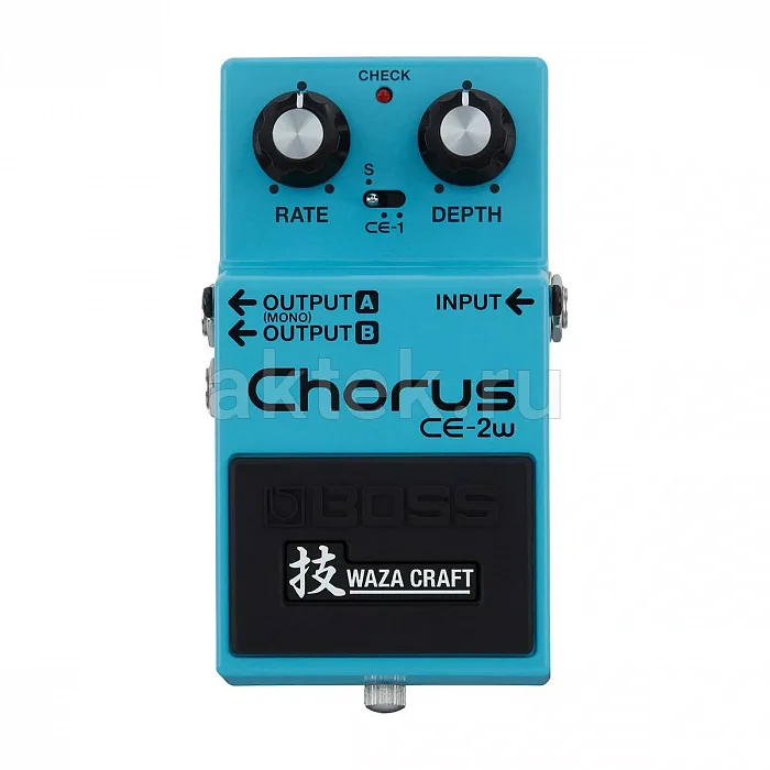 Boss CE-2W Chorus, Waza Craft педаль эффектов