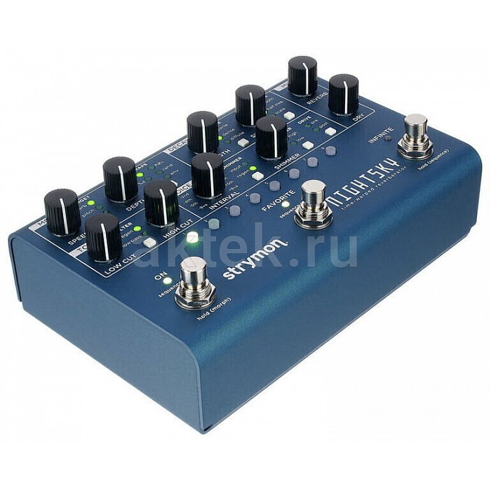 Педаль эффектов реверберации Strymon Night Sky 8