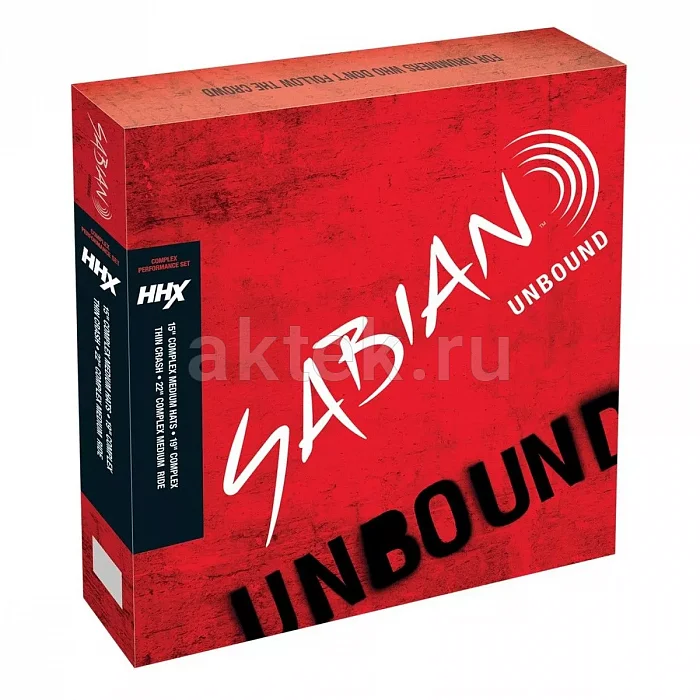 Sabian HHX Complex Performance Set комплект тарелок 15–22″, B20 2