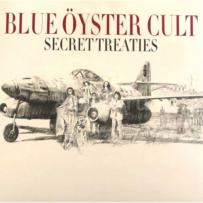 Виниловая пластинка BLUE OYSTER CULT - SECRET TREATIES BLACK VINYL 12"