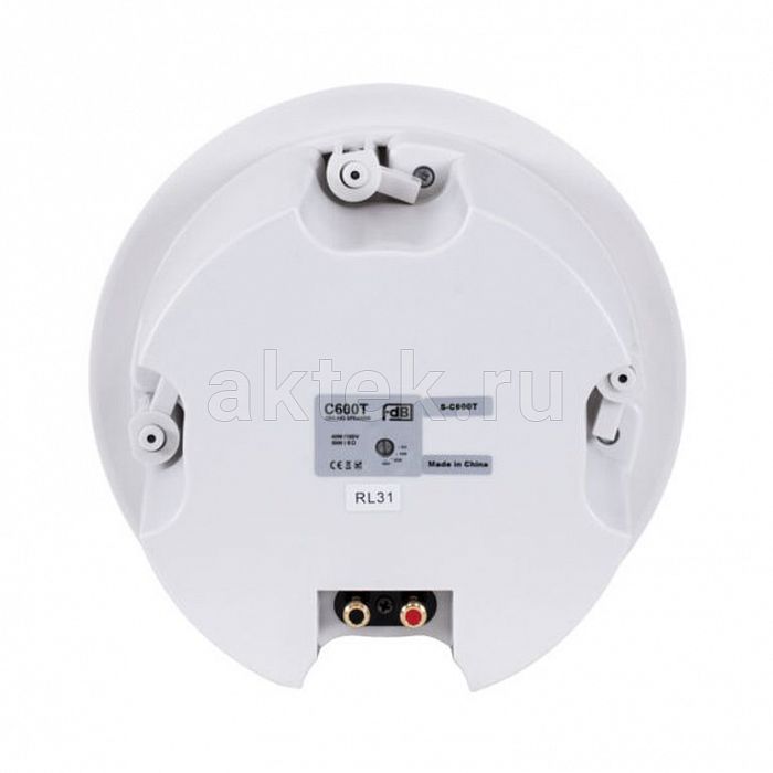 FDB Audio C600T White потолочная 100В-акустика 6″ 40Вт 4