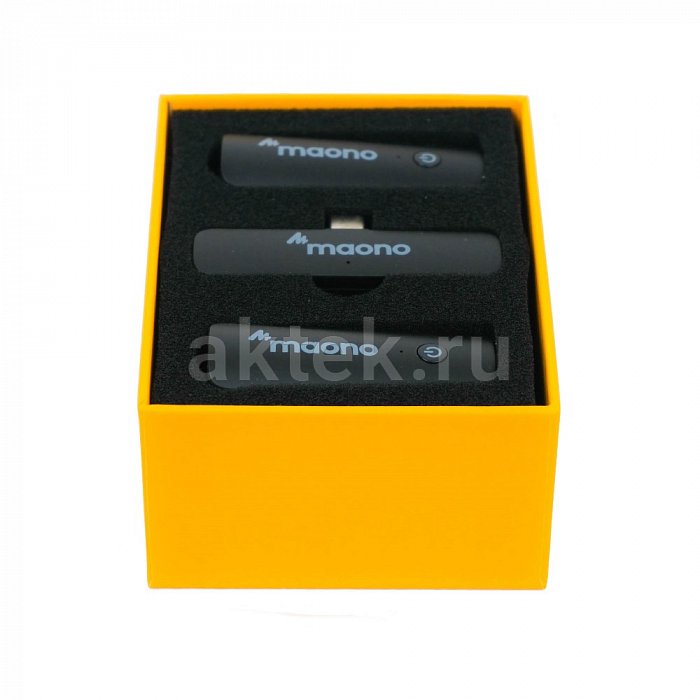 Maono WM600 C2 ультракомпактная двухканальная беcпроводная система 5