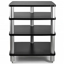 Hi-Fi-стойка Radiotehnika Gorizont Four (225+225+400) Black/Silver Tube