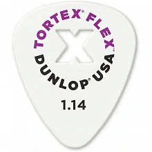 Dunlop 428XR114 Tortex Flex X Standard медиаторы, 1,14 мм