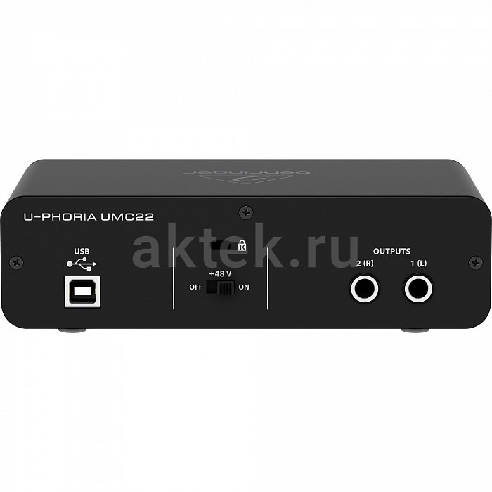 Аудио интерфейс Behringer UMC22 3