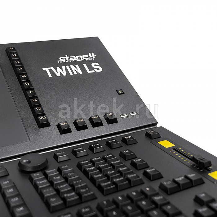 STAGE4 TWIN LS DMX-пульт, 4096 параметров, 6 выходов 4
